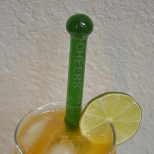 Large Swizzle Sticks, Cheers, Stirring Rods, Glass Swizzle Sticks, Custom Swizzle Sticks, Green Swizzle Sticks, Drink Stir Stick