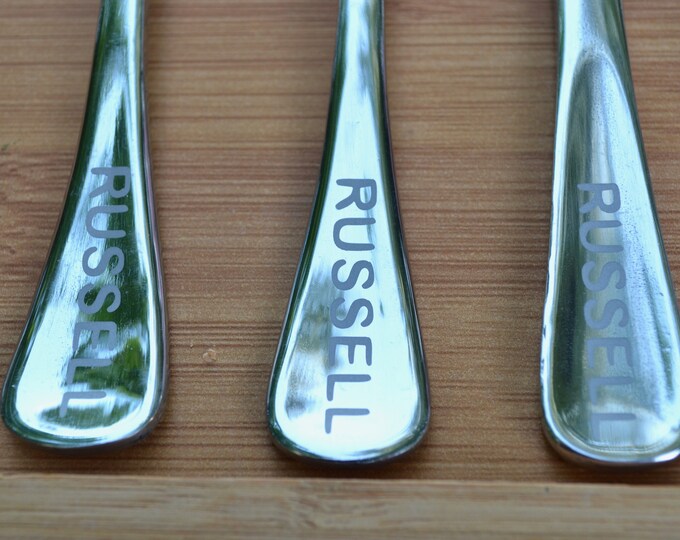Personalized Silverware, Kid's Silverware, Kid's Flatware Set