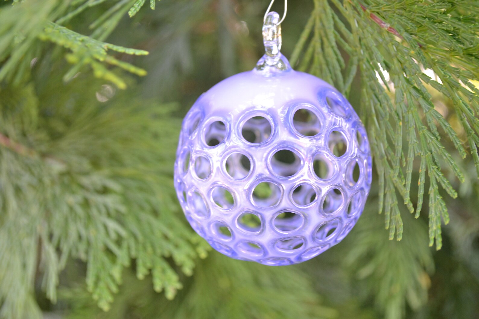Glass Blown Ornament Ornaments Glass Ornament Tree Etsy