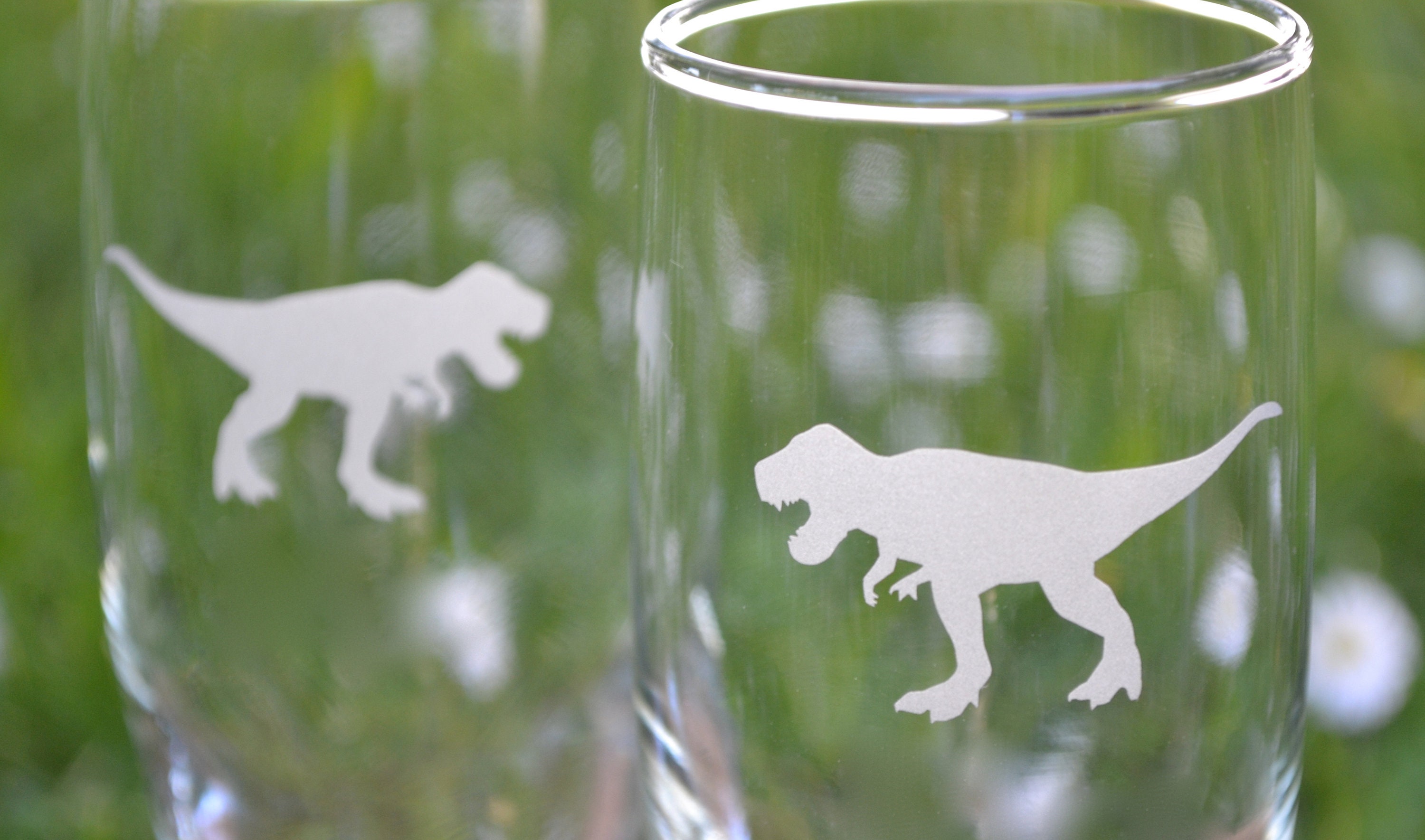 Dinosaur Wine Glasses Wine Glass Dino Glass Stem Wine | Etsy