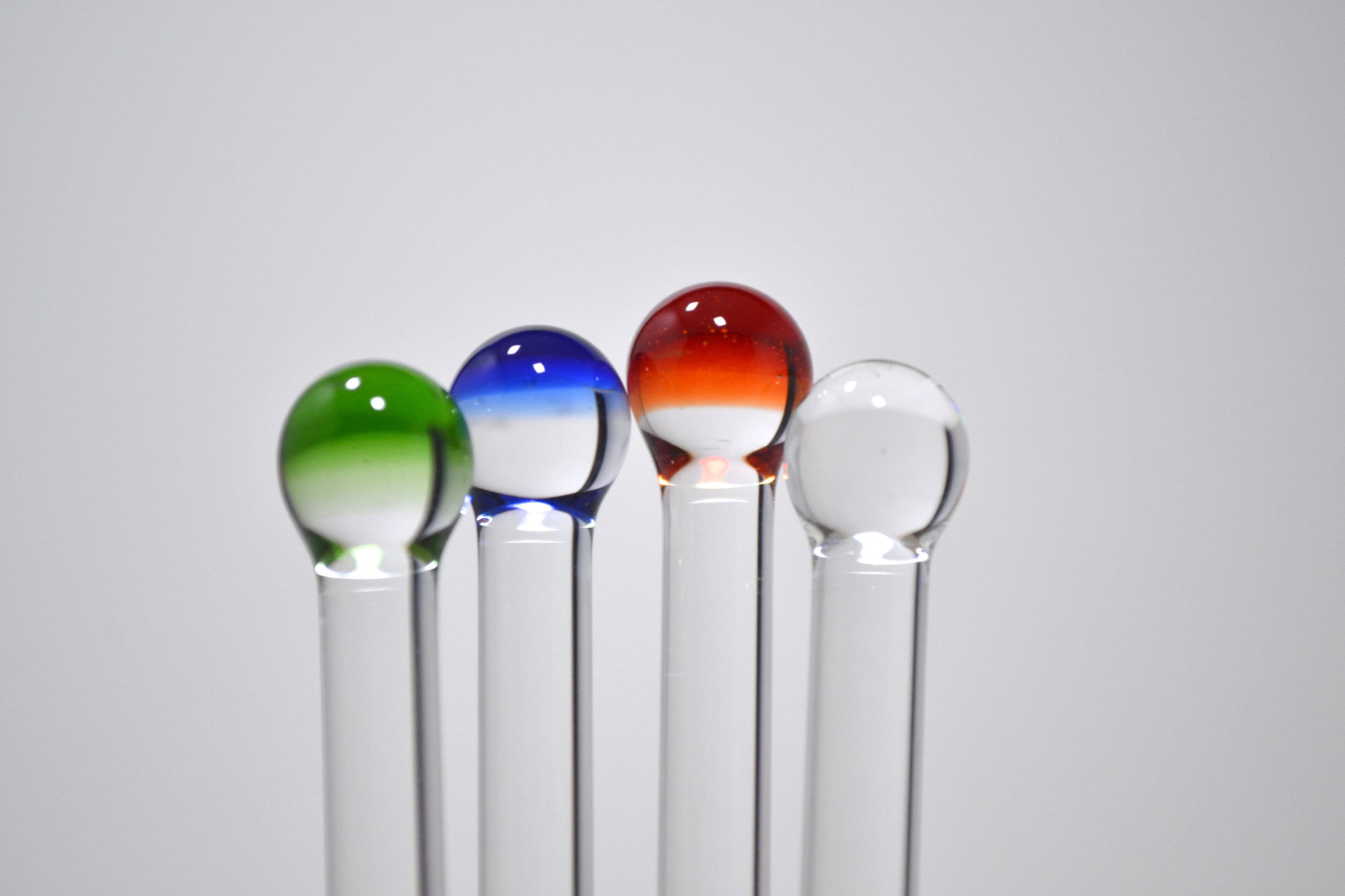 Swizzle Sticks, Green, Red, Blue, Clear Swizzle Stirs, Glass Swizzle Sticks, Custom Swizzle Sticks, Stir Stick, Cocktail Stick, Drink Stir