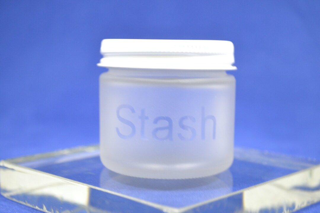 Glass Jar Mini Jars Small Glass Jar Sand Etched Glass Jar Etsy