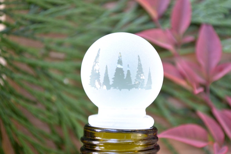 LoneOakGlassworks Tree Bottle Stopper - Thumbnail 4