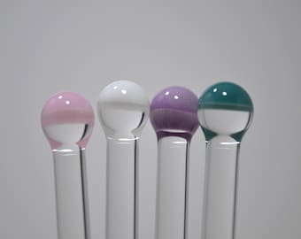 Swizzle Sticks, Pastel Swizzle Stirs, Glass Swizzle Sticks, Custom Swizzle Sticks, Stir Stick, Cocktail Stick, Glass Rods