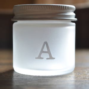 Glass Jar, Sand Etched Glass Jar, Mini Jar, Mini Glass Jar, Jars, Little Glass Jar, Stash Jar, Spice Jar, Frosted Glass Jar, Small Jars