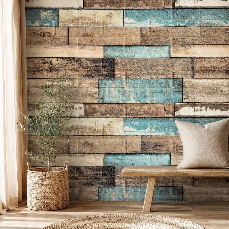 3D Peel and Stick Brick Wall Panels, Self Adhesive Foam Wallpaper ...