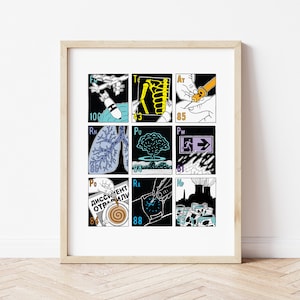 The Elements and Radioactivity - Giclee Print (Unframed)
