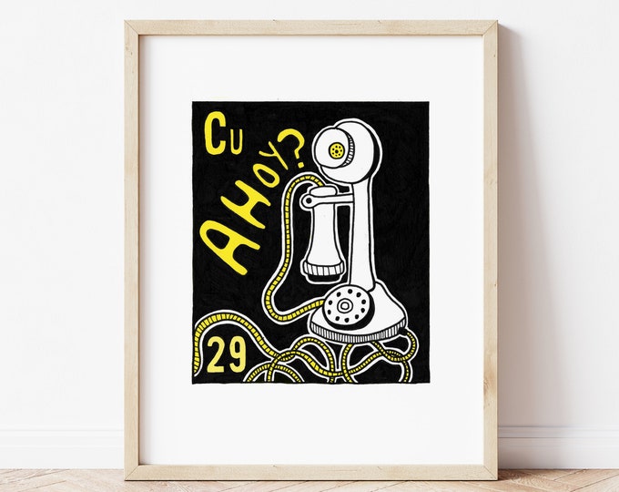 Copper 7th Anniversary Giclee print for scientists (USA traditional) Periodic table of the elements
