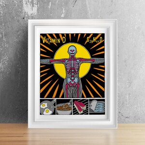 Vitamin D - Kunstdruck