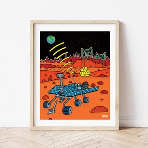 Mars - The Planets - Giclee Print (Unframed)