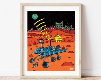 Mars - The Planets - Giclee Print (Unframed)