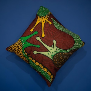Slugs - Illustrated Mini Creature Cushion