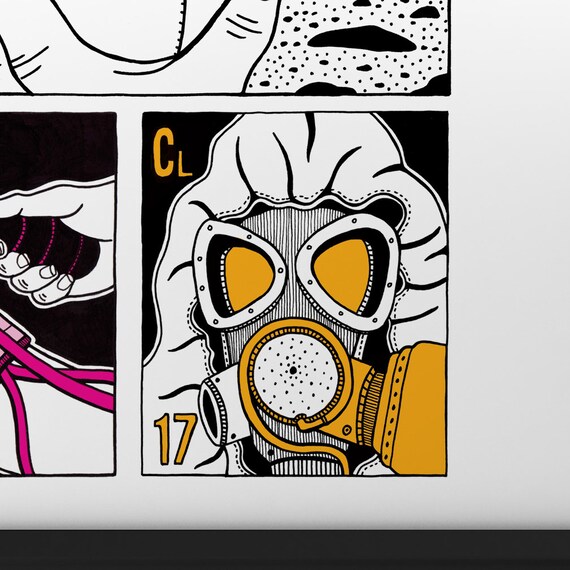 Salt 8th Anniversary gift for scientists (UK traditional) Periodic