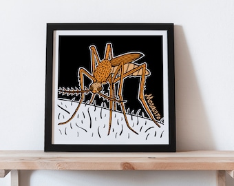 Mosquito - Giclee Print (Unframed)