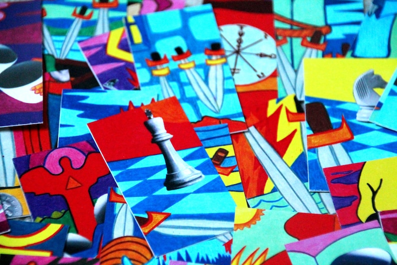 Handmade Mini Tarot Cards image 6