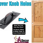Barn Door Handle Barn Door Pull Door Knob Hole Cover Etsy