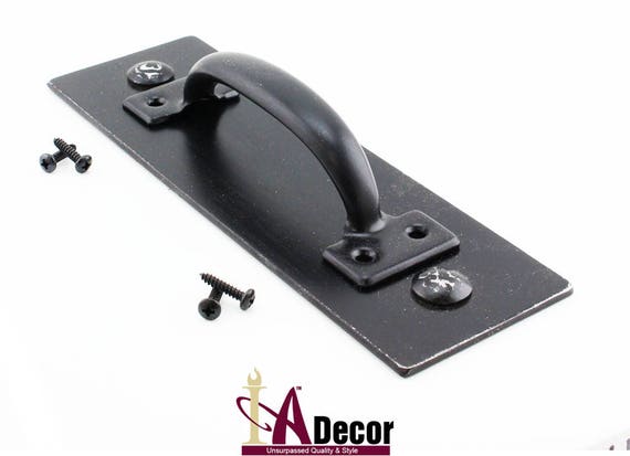 Barn Door Handle Barn Door Pull Door Knob Hole Cover Wide Barn Door Handle Sliding Barn Door Barn Door Hardware Kit - 