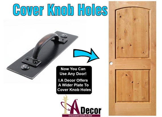 Barn Door Handle Barn Door Pull Door Knob Hole Cover Wide Barn Door Handle Sliding Barn Door Barn Door Hardware Kit