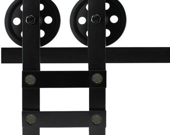 Industrial Barn Door Hardware  Heavy Duty Trolley Wheel Strongest Barn Door Hardware With Steel Wheels