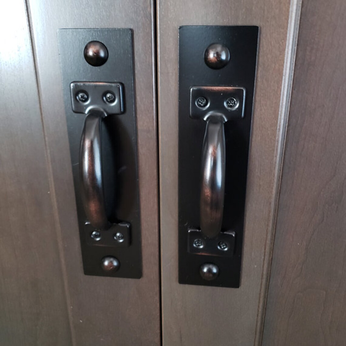 Barn Door Handle Barn Door Pull Door Knob Hole Cover Etsy