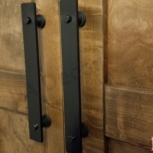 Mondern Barn Door Handle - Rustic Barn Door Handle - Barn Door Pull handle - Industrial Barn Door Handle - Ships In 24 hours- Free Shipping