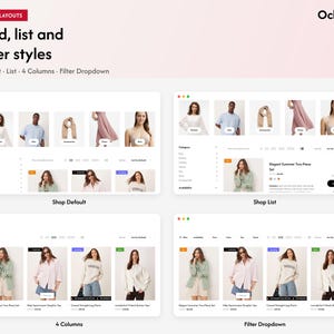 Plantilla Ochaka React, tema multipropósito para tienda online de comercio electrónico con ReactJS, sitio web para tiendas de moda y electrónica. imagen 7
