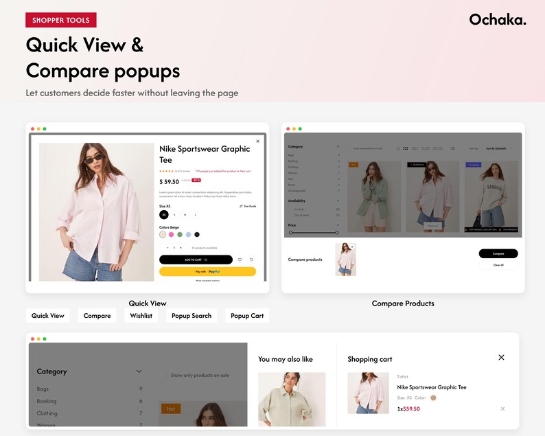 Plantilla Ochaka React, tema multipropósito para tienda online de comercio electrónico con ReactJS, sitio web para tiendas de moda y electrónica. imagen 10