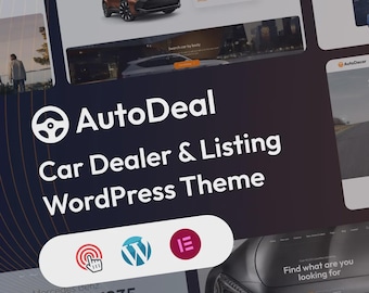 AutoDeal - 自動車販売店・出品者向けWordPressテーマ