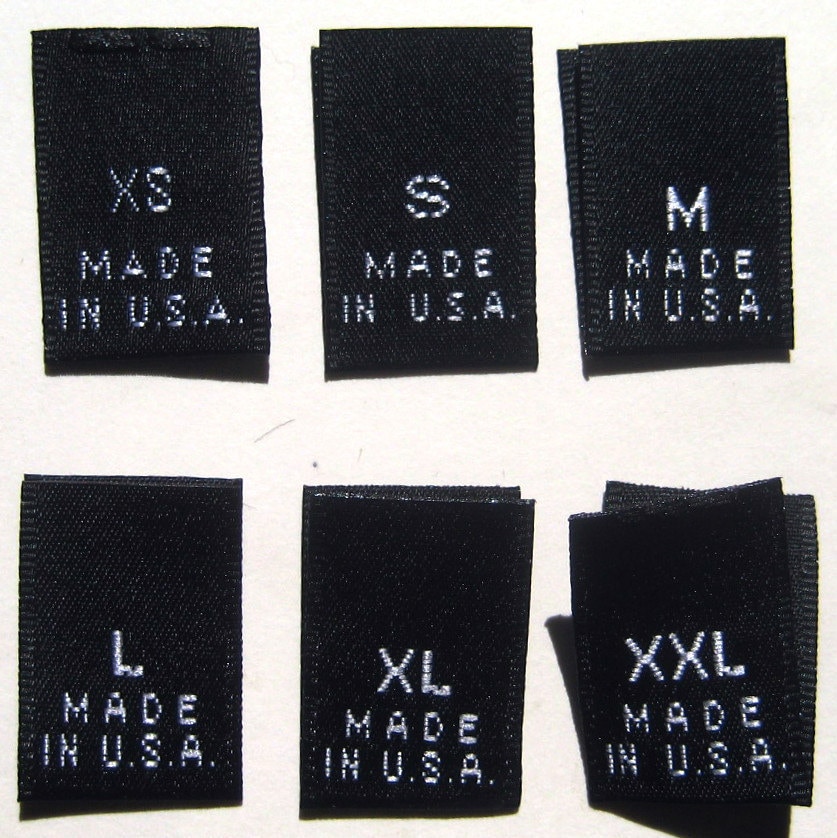  120pcs Sew-On Labels for Clothing Personalized Fabric
