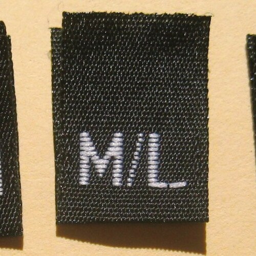 600 Custom Woven Clothing Labels Hem Tags Custom Clothing Etsy