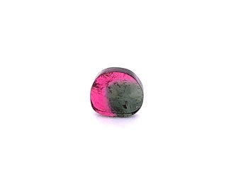 Watermelon Tourmaline Slice