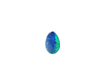 Pear Shape Australian Opal Slice