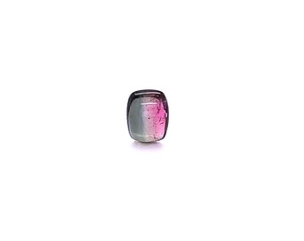 Cushion Shape Cabochon Watermelon Tourmaline