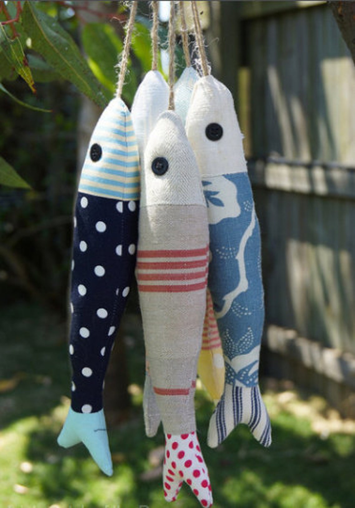 School of Fish Fabric Fish Pattern Digital Download - Etsy