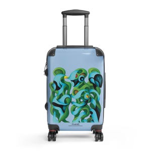 new cyberpunk robot Hard-shell suitcase