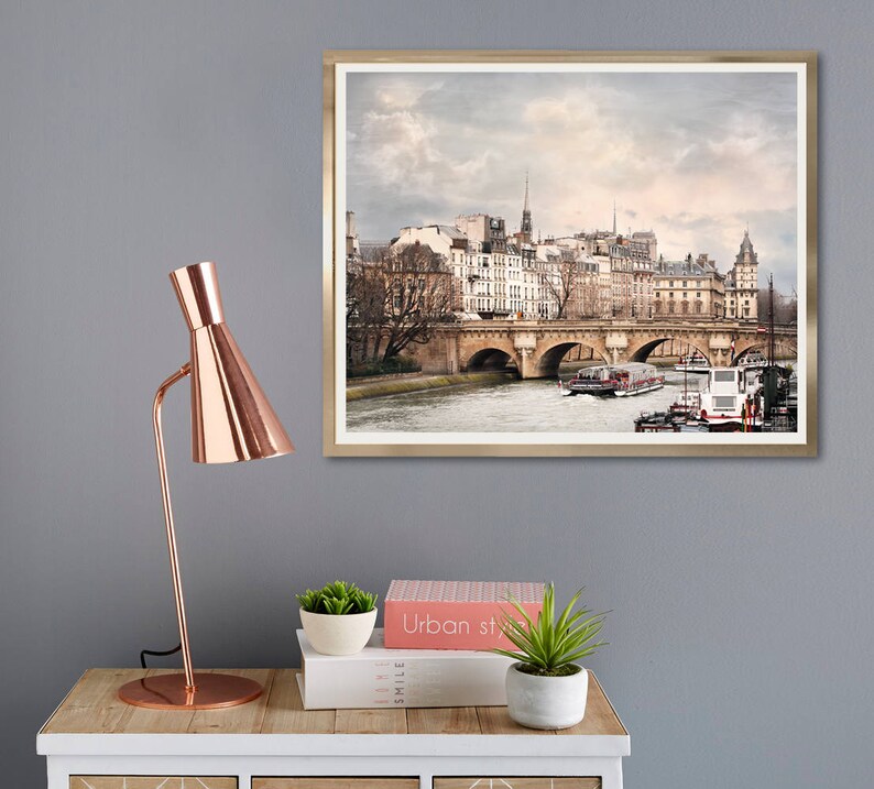 Paris print City art Large wall art living room decor | Etsy