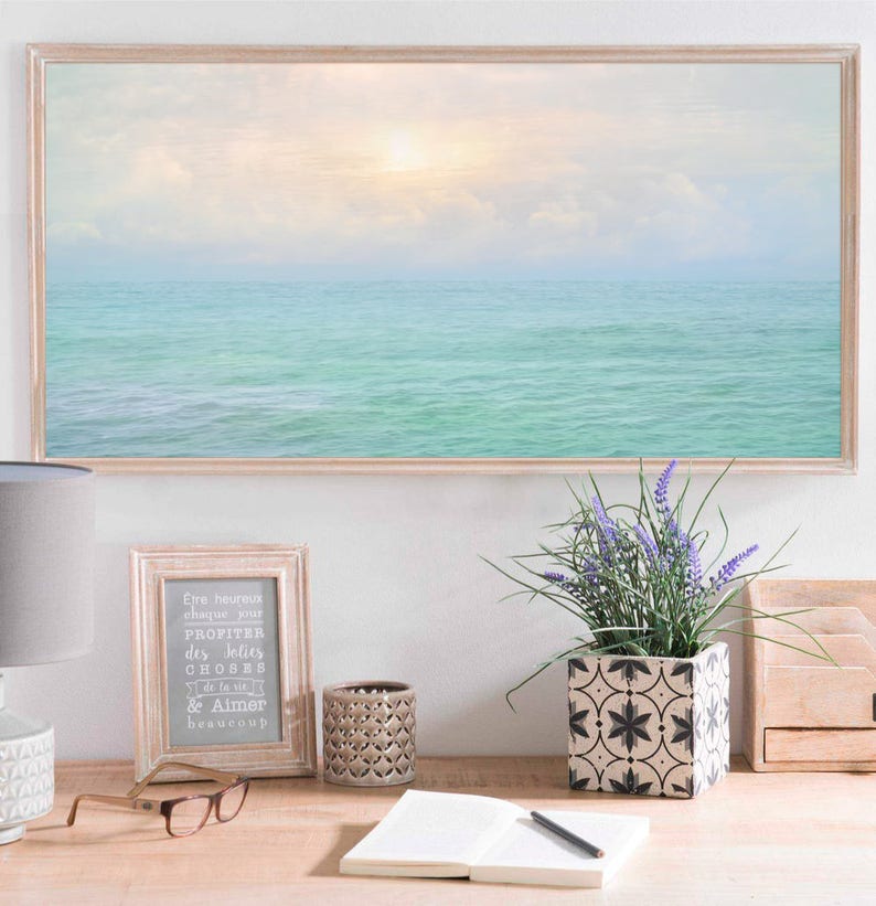 Large Ocean Wall Art Water Print Nature Photography Abstract Etsy