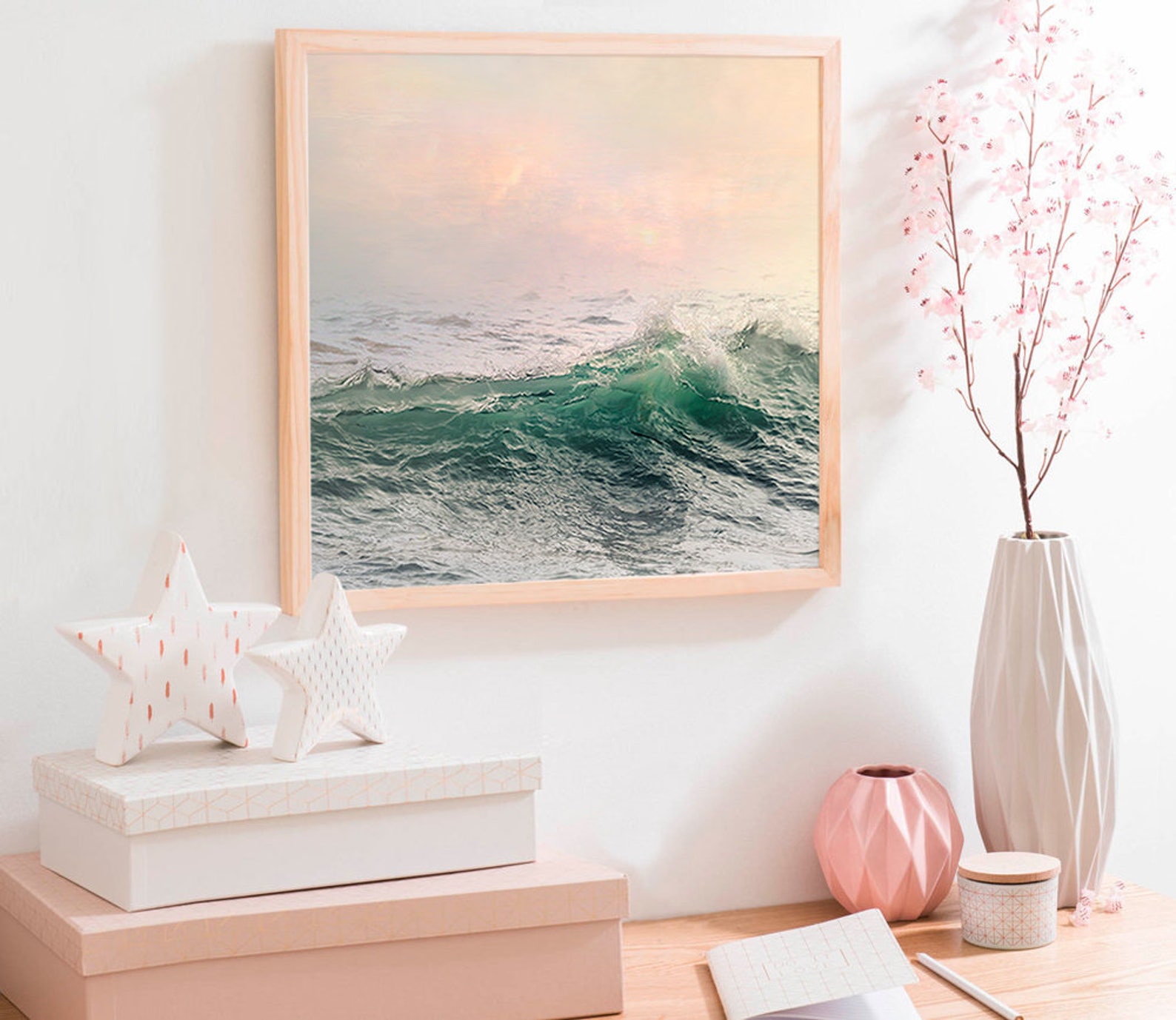 Large ocean wall art Water landscape photography prints Sea Etsy