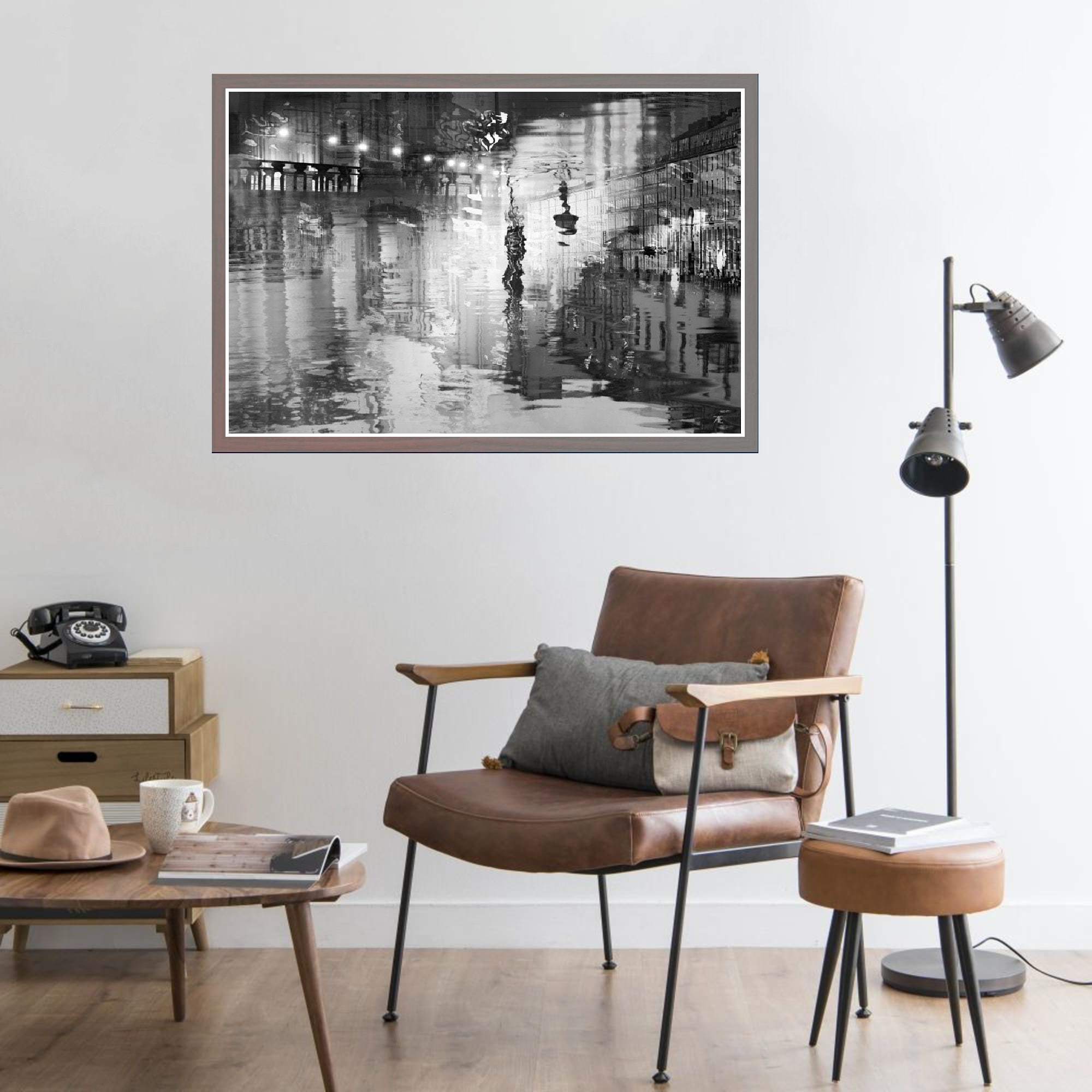 Extra Large Wall art Abstract Black and White art Modern Etsy