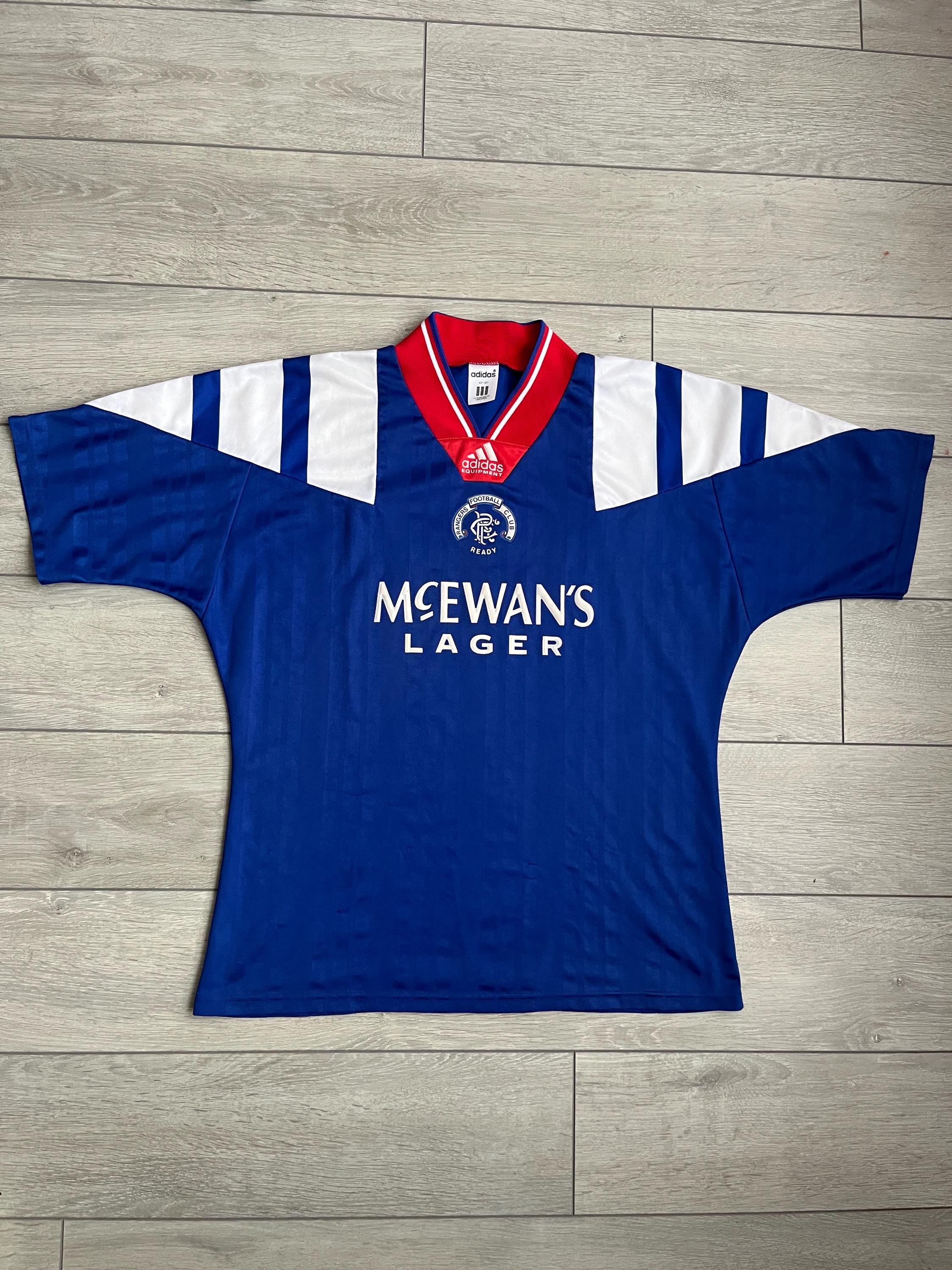 Retro Glasgow Rangers Jersey - Etsy