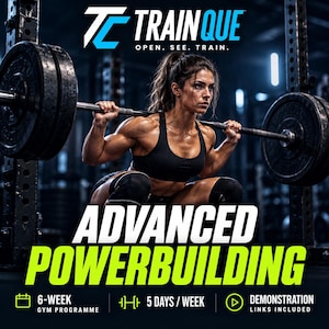 Advanced Powerbuilding Gym Plan PDF | 6-Week Strength and Muscle Programme