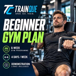 Programme de musculation débutant sur 6 semaines (PDF) | Séances de musculation sur 4 jours avec machines et haltères