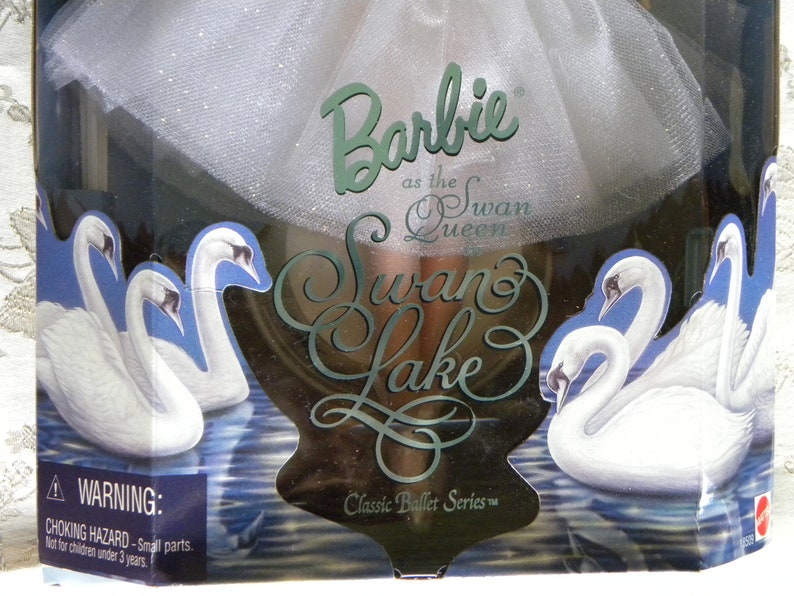 Vintage Barbie Swan Lake NRFB Never removed Box MINT Condition image 3