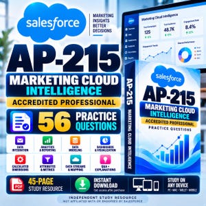 AP-215 Marketing Cloud Intelligence Practice Questions PDF