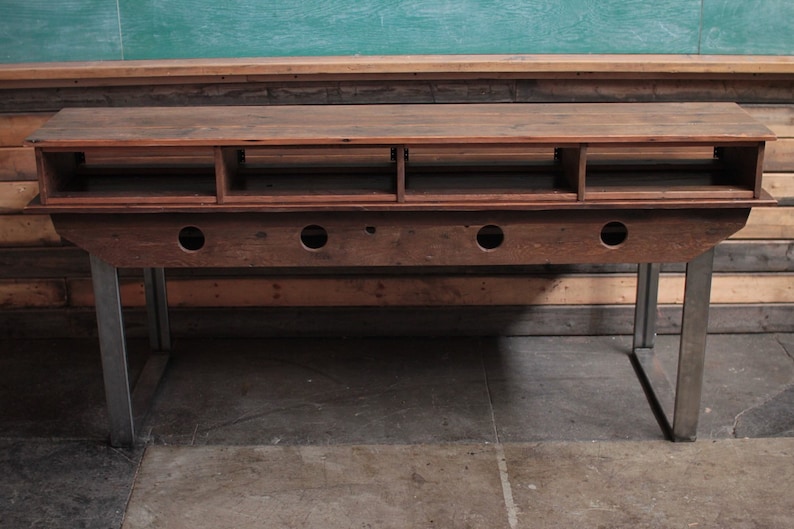 Monkwood SD88 Rustic Studio Desk for Audio / Video / Film / Editing / Production image 5