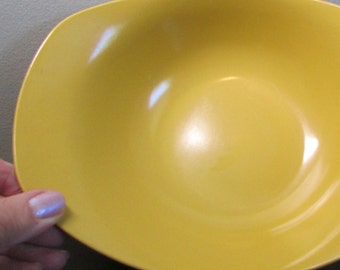 Oneida Premier Oval Bowl - Harvest Gold Melamine Melmac - 60s Era - Serving Dish - Mid Century Modern - Kitchen Home Decor