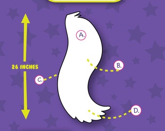 Custom Wolf / Fox / Dog Tail - Cosplay - Furry Tail