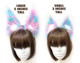 Cotton Candy Animal Ears - Cosplay - Costume