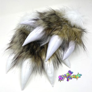 Natural White Paws - Cosplay - Furry