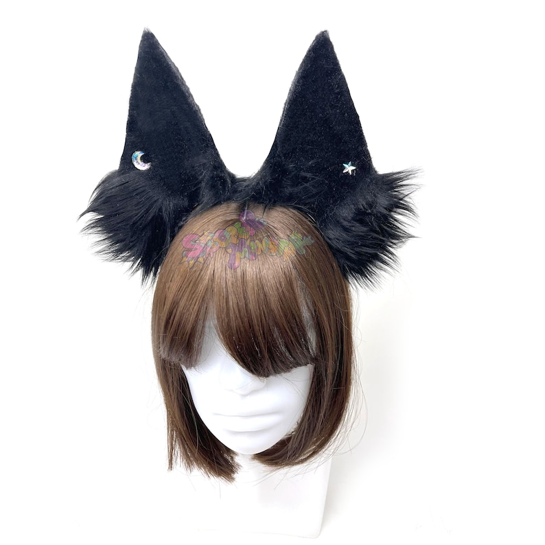 Large Black Ears Cosplay Furries image 2